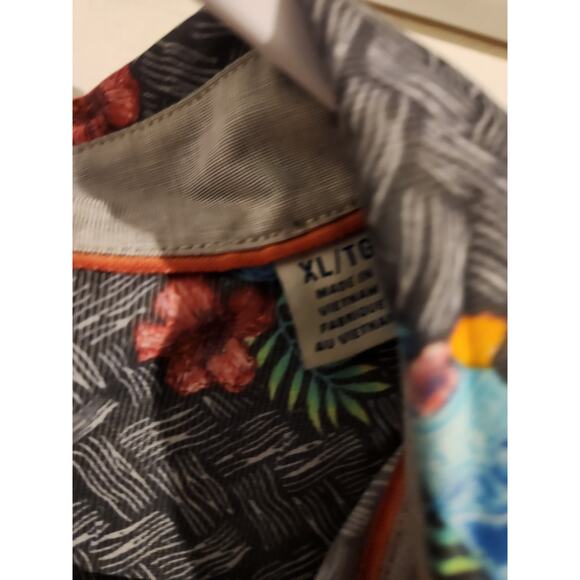 Tommy Bahama Shirt Mens XL Button Up Short Sleeve Hawaiian - Picture 4 of 6